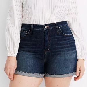 Madewell Curvy High-Rise Denim Shorts Size 31